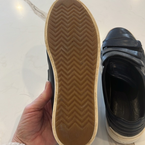 VGUC rag & bone navy blue leather flats - Picture 8 of 9